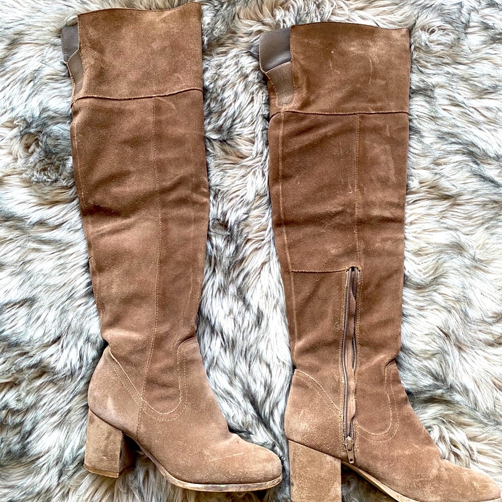 Steve Madden high knee suede Boot